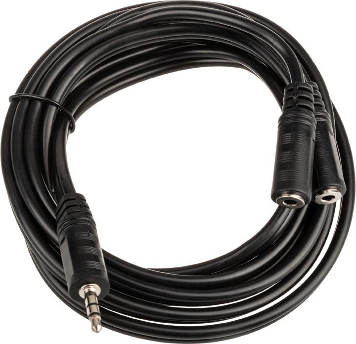 Produktbild InLine Klinken Y-Kabel (2 m, 3.5mm Klinke (AUX))