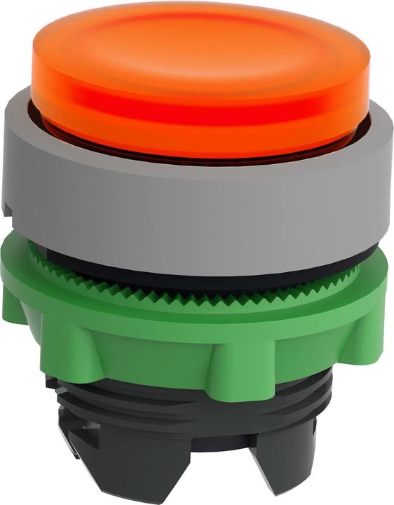 Produktbild Schneider Electric Leuchtdrucktaster, Front, vorstehend, ZB5AW153C0