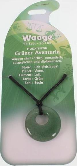 Actual product image Roost Necklace scale G255 Gr. aventurine (Large aventurine)