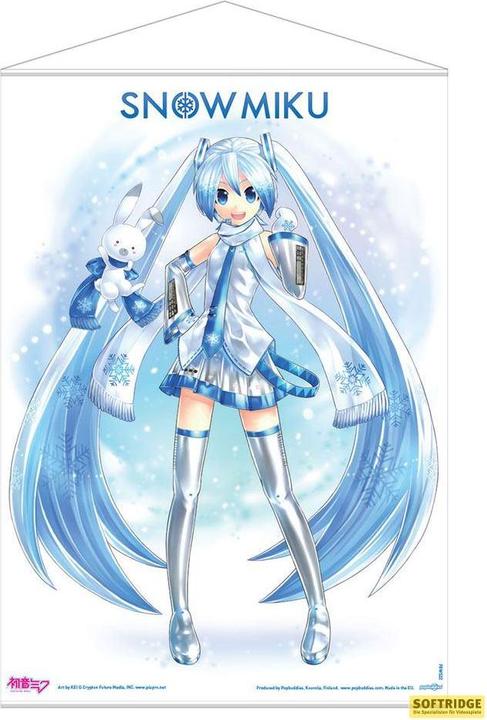 Produktbild POPbuddies Hatsune Miku wallscroll Snow Miku 50 x 70 cm (50 x 70 cm)