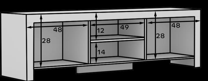 Actual product image ADRK Furniture Rtv 2d Cesiro