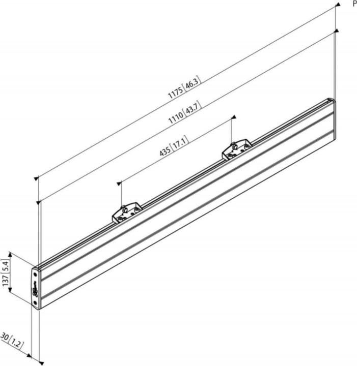 Image du produit Vogels PFB 3411 ADAPTATEUR BAR