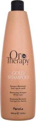 Actual product image Fanola Oro Therapy 24K Gold Shampoo (1000 ml, Liquid shampoo)