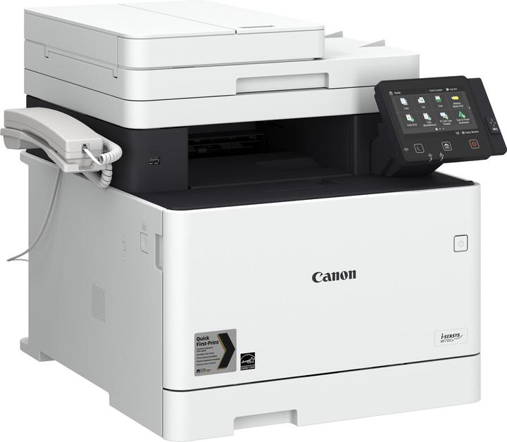 Produktbild Canon i-SENSYS MF735Cx A4 Farblaserdrucker MFP drucken kopieren und scannen faxen (Laser, Schwarz-Weiss)