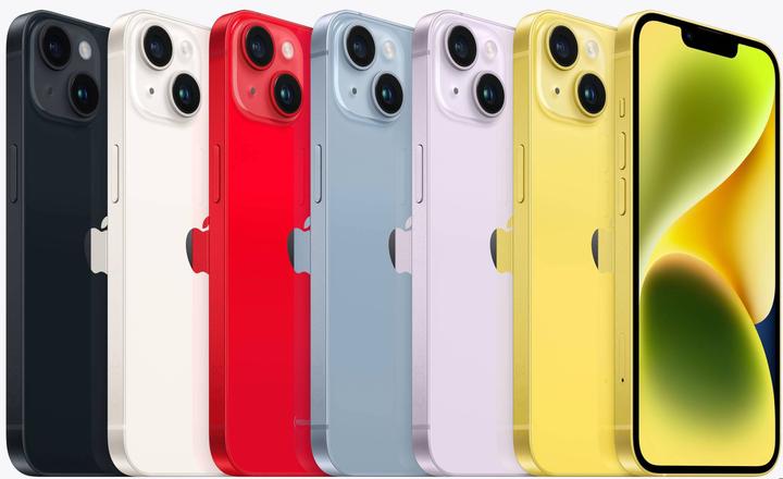 Actual product image Apple iPhone 14 Plus (512 GB, Purple, 6.70", SIM + eSIM, 12 Mpx, 5G)