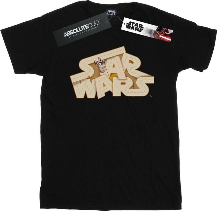 Immagine prodotto Star Wars Tatooine Jumble Logo Maglietta Ragazzi (128)