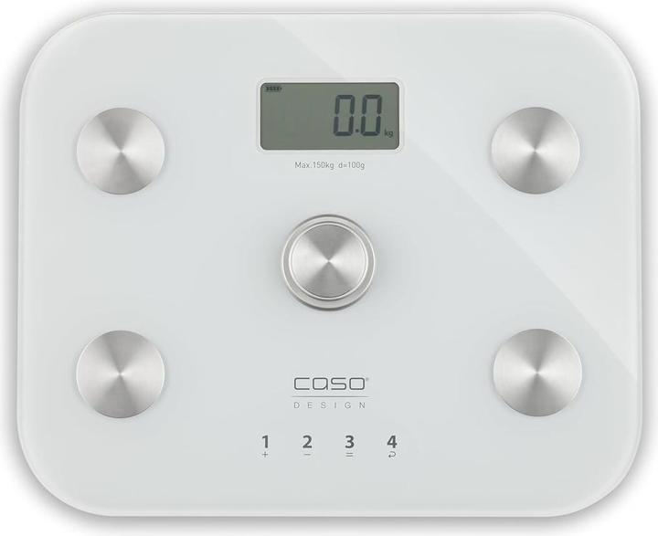 Produktbild Caso | Scale | BodyEnergy Fit | Maximum weight (capacity) 150 kg | Accuracy 100 g | White (150 kg)