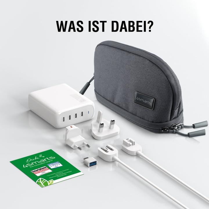 Actual product image 4smarts USB-Wandladegerät GaN Flex Pro 200 W, Ladeport Output (200 W)