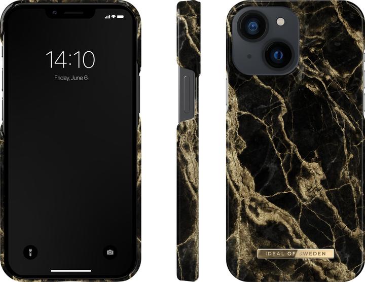Immagine prodotto iDeal Of Sweden Designer Copertina rigida in marmo dorato fumé (Apple iPhone 13 mini)