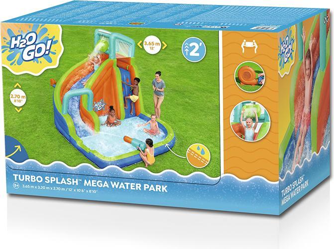 Actual product image Bestway Turbo Splash Mega Water Park