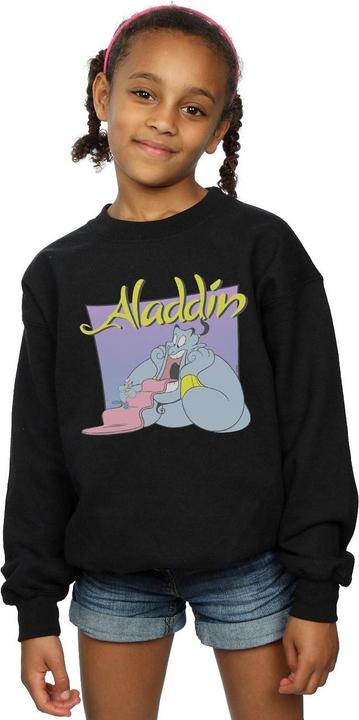 Produktbild Disney Aladdin Genie Wishing Dude Sweatshirt Mädchen (140, 146)