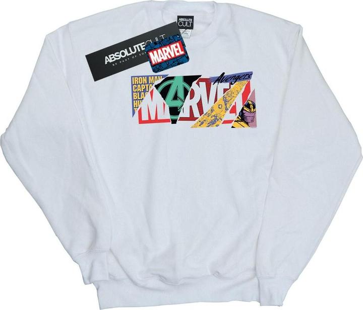 Actual product image Mens Collage Logo Sweatshirt (L)