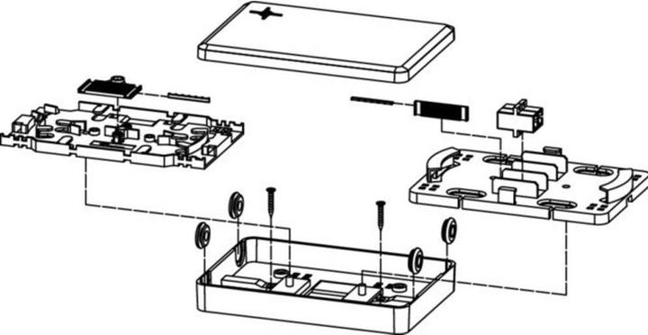 Immagine prodotto Telegärtner Scatola di giunzione per fibre ottiche MICRO incl. 4 accoppiatori, accessori (S/FTP, CAT6, 0.03 m)