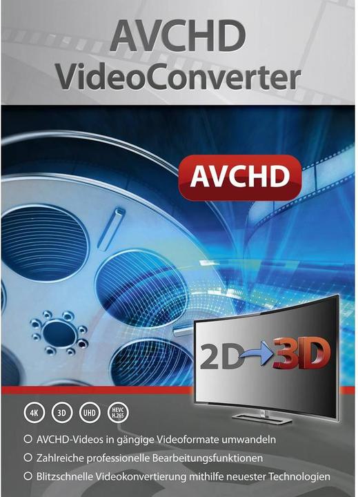 Produktbild AVCHD VideoConverter (1 User, unbegrenzt)