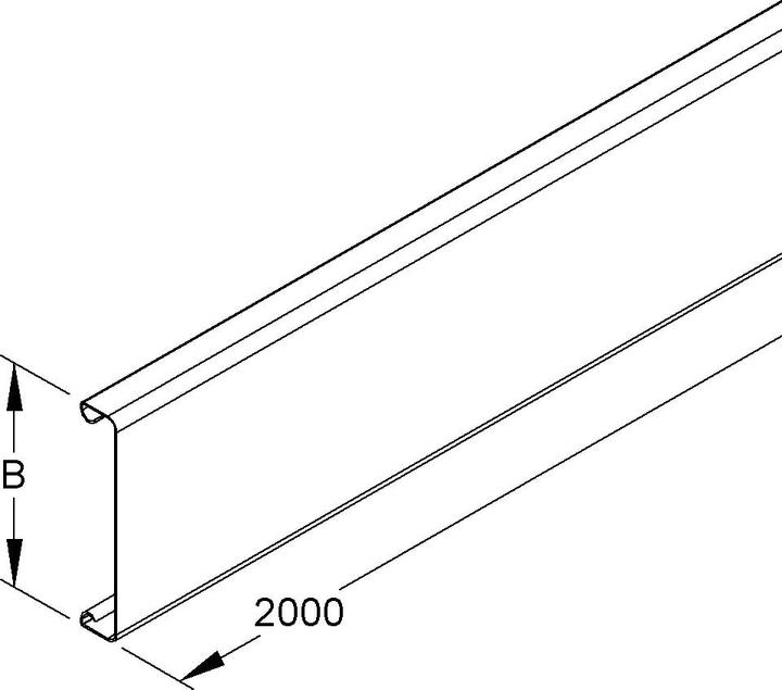 Produktbild Niedax LFK-Deckel (200 cm)