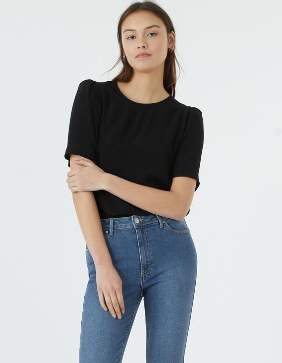 Image du produit La Redoute Collections Blouse à encolure ronde (40)