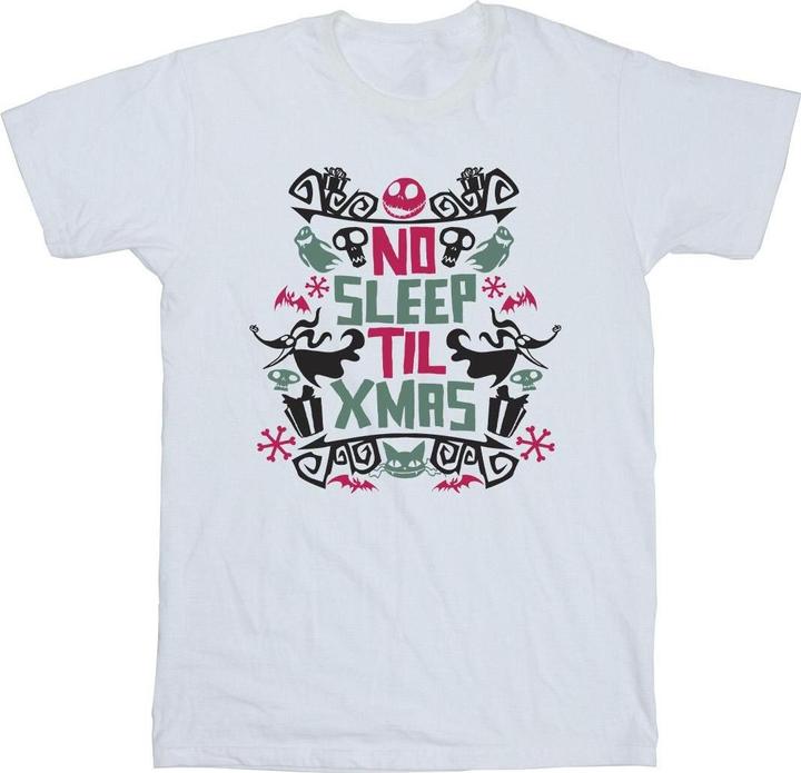 Immagine prodotto Disney The Nightmare Before Christmas No Sleep Til Xmas Maglietta Uomo (4XL)