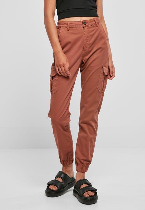 Actual product image Urban Classics Ladies High Waist Cargo Pants (33)