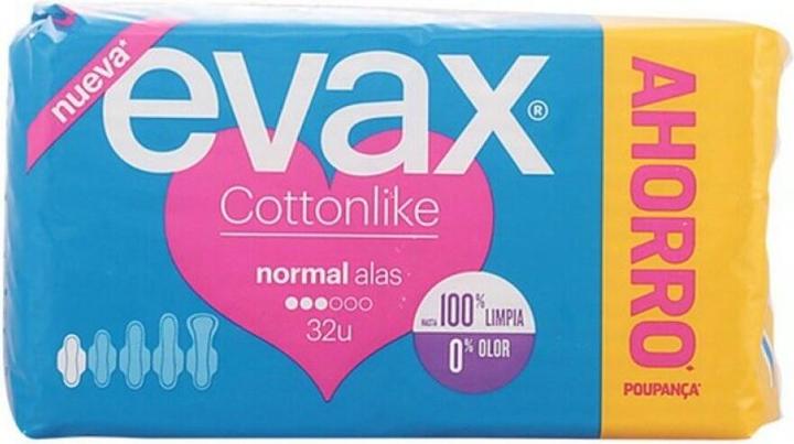 Immagine prodotto Evax COTTONLIKE compresas normal alas 16 uds (16 x, Assorbenti igienici)