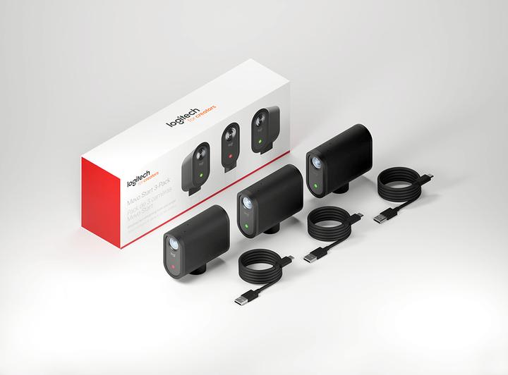 Produktbild Logitech Mevo Start 3er-Pack (2 Mpx)