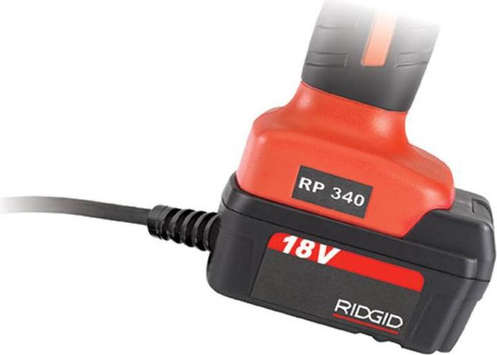Actual product image Ridgid 230V mains adapter/power supply unit 5m cable also for Viega 18V cordless crimping machines