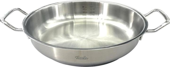 Fissler Original-Profi Collection Poêle à servir 24 cm (24 cm, Ensemble de casseroles et de poêles de cuisson, Acier inoxydable)
