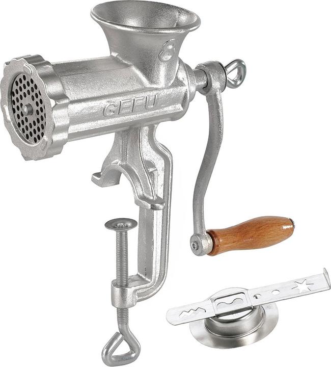 Produktbild GEFU Fleischwolf TRICA Gr. 7/8 + Spritzgebäckvorsatz