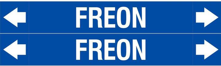 Productafbeelding Brady ASME - Pijpmarkeringen - Freon