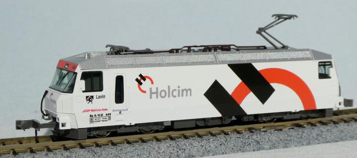 Produktbild Kato Ge 4/4 III 649 Lavin (Holcim), RhB (Spur N)