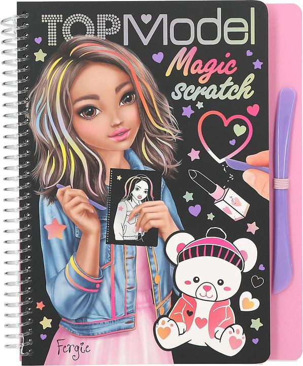 Produktbild Magni DEPESCHE TOPModel Malbuch Magic Scratch Book 20 Seiten