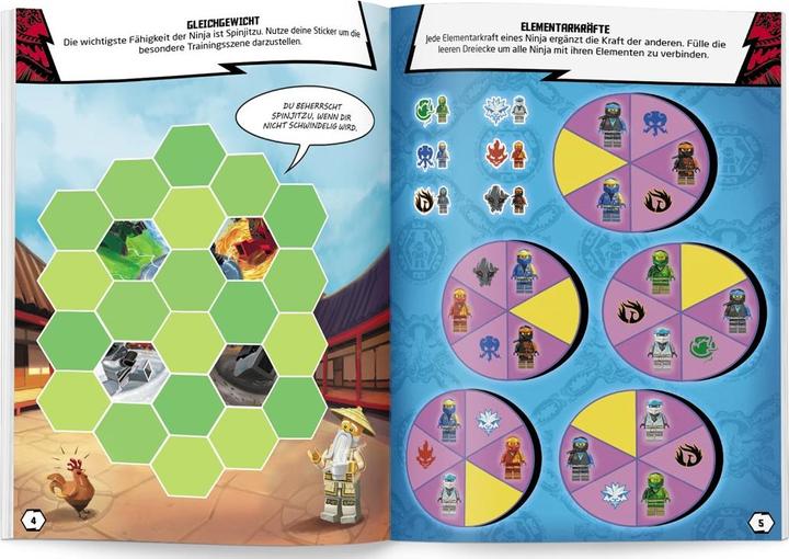 Actual product image LEGO® NINJAGO® - Sticker Adventure - Heroes on a Mission