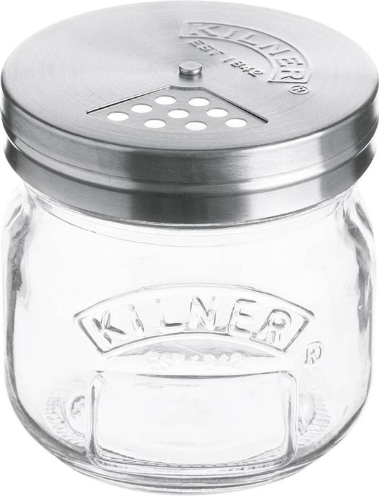 Image du produit Kilner Bocal de rangement avec saupoudreur (0.25 l)