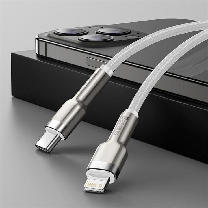 Actual product image Baseus USB C – Lightning (2 m, USB 2.0, 20 W)