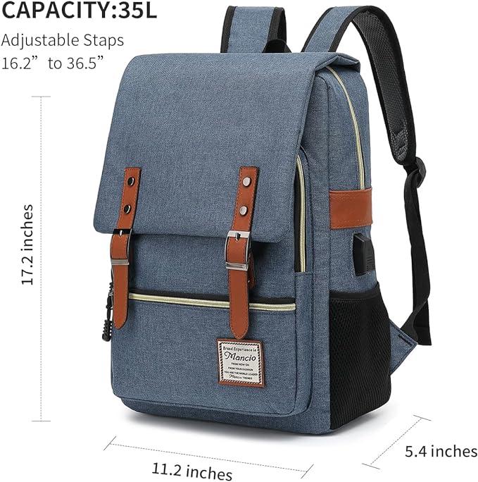 Produktbild Only-Bags.Store Student Rucksack, Reise-Rucksack, Outdoor Casual Bag für Männer und Frauen, Computer-Tasche