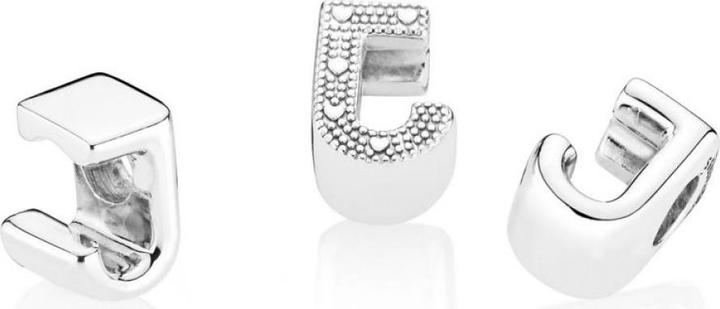 Produktbild Pandora Letter J Charm (Silber)