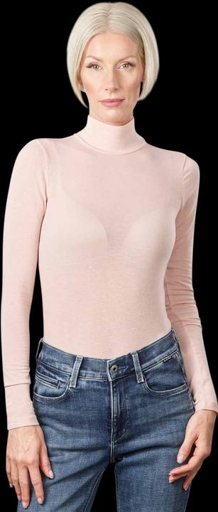 Scotch & Soda Turtle Neck Shirt Long Sleeve Pale Pink