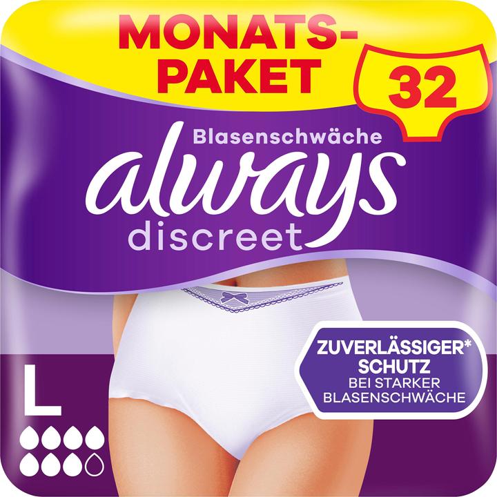 Always Discreet (32 x, Large)