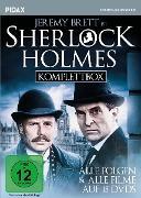Produktbild Sherlock Holmes (mit Jeremy Brett) - Komplettbox (DVD, 20250227, Deutsch)