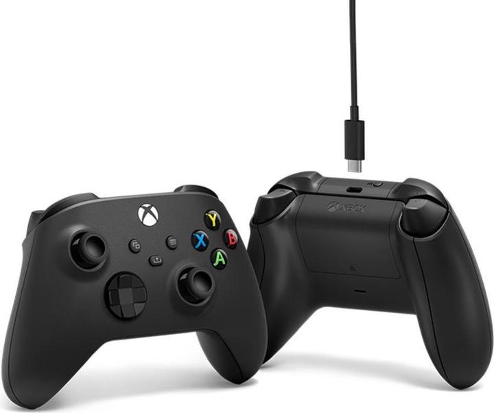 Produktbild Microsoft Xbox Wireless Controller + USB-C Kabel (PC, Xbox One X, Xbox Series X, Android, iOS)