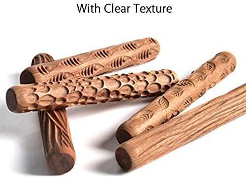 Actual product image Bmocoen Stamp clay rolls