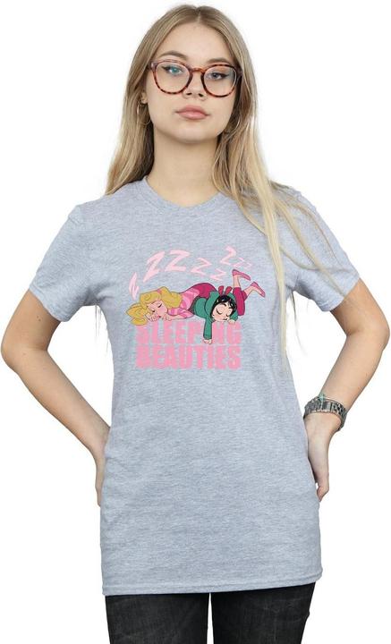 Immagine prodotto Disney Wreck It Ralph Aurora And Vanellope Maglietta Ampia Donna (XL)
