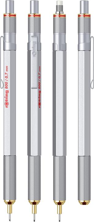 Actual product image Rotring Fine lead pencil 800 (0.70 mm, HB, 1 x)