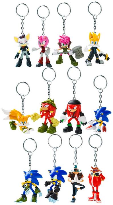Actual product image Boti Sonic Prime Keychain 7 cm Display (12)
