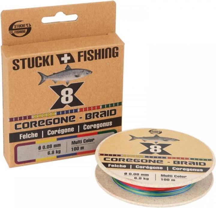 Stucki Thun Treccia Coregone X8 (6.80 kg, 0.08 mm)