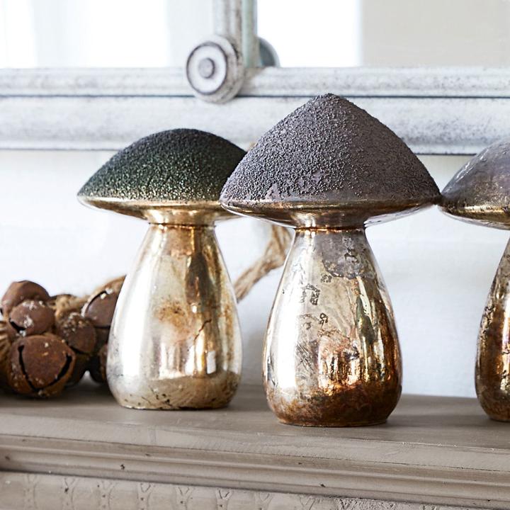 Actual product image Loberon Decorative mushrooms set of 5 Grana