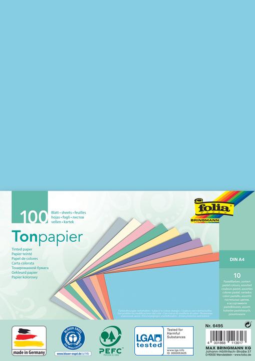 Image du produit Folia Papier d'argile (130 g/m², 100 x)