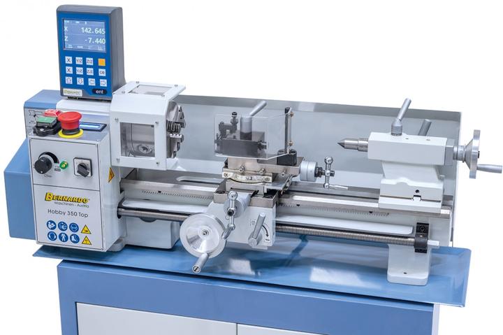 Image du produit Bernardo Cantina Bernardo - Tischdrehmaschine Hobby 350 Top / 230 V, inkl. 2-Achs-Digitalanzeige DT 40