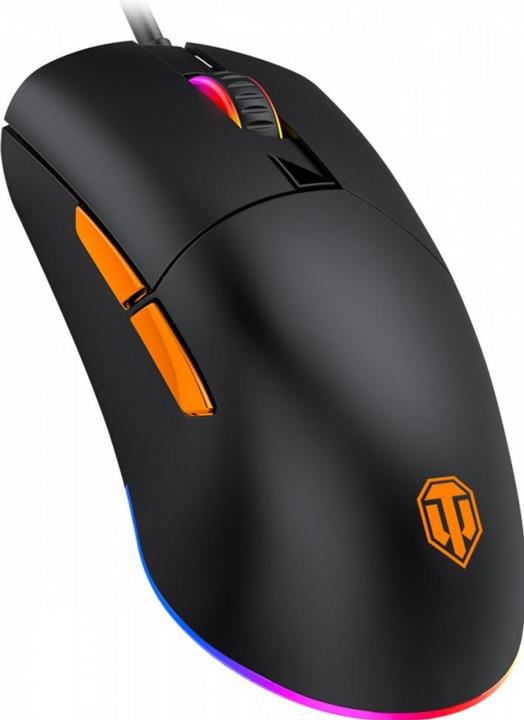 Actual product image Yenkee INDRUDER WT200 ultralight wired gaming mouse - limited edition WORLD OF TANKS