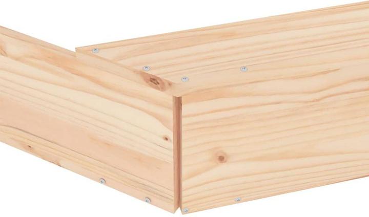 Actual product image VidaXL Sandkasten mit Sitzen Achteck Massivholz Kiefer,Material