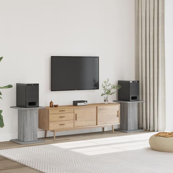 Actual product image VidaXL Speaker stand 2 pcs. 30 x 30 x 60cm (1 pair, Stand)